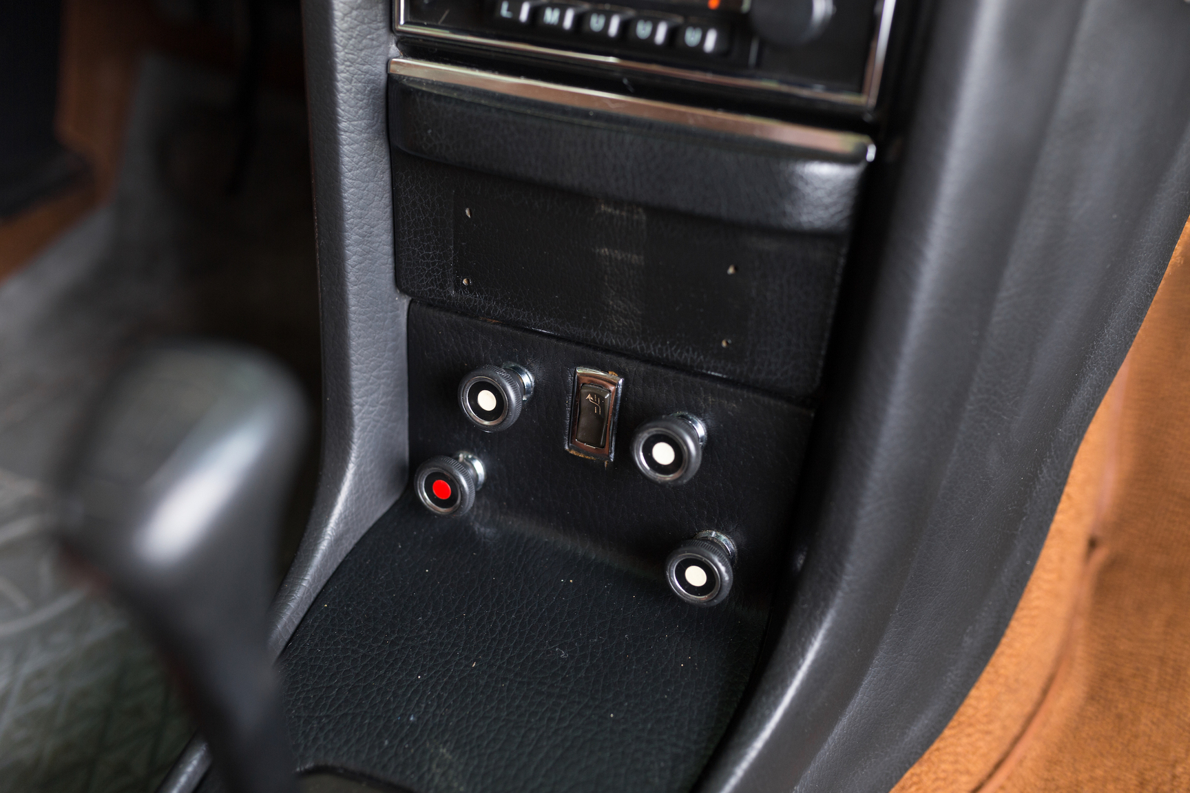 Innenraumfoto von 1971 Mercedes 250 C