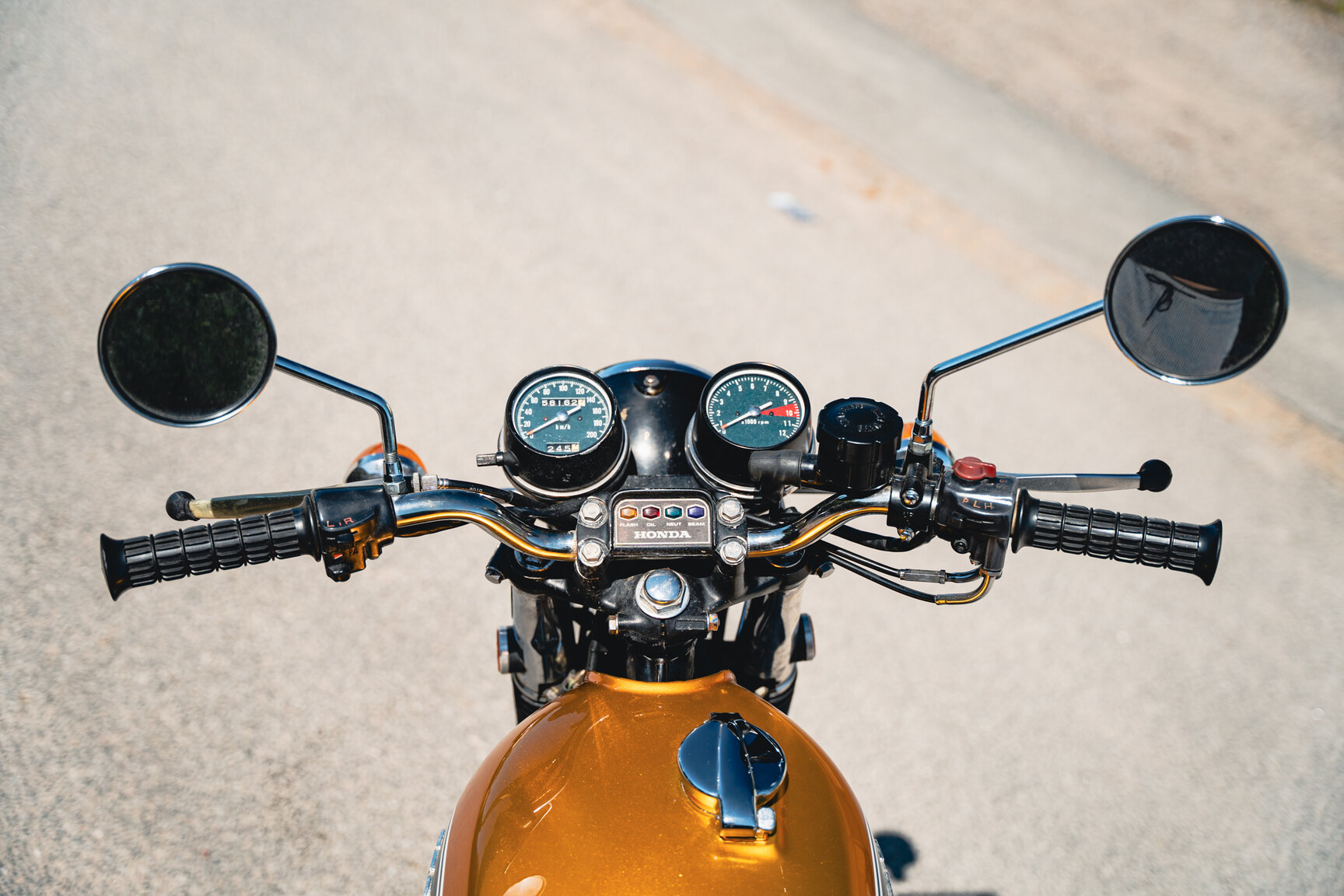 Exteriörbild på 1972 Honda CB 500 Four