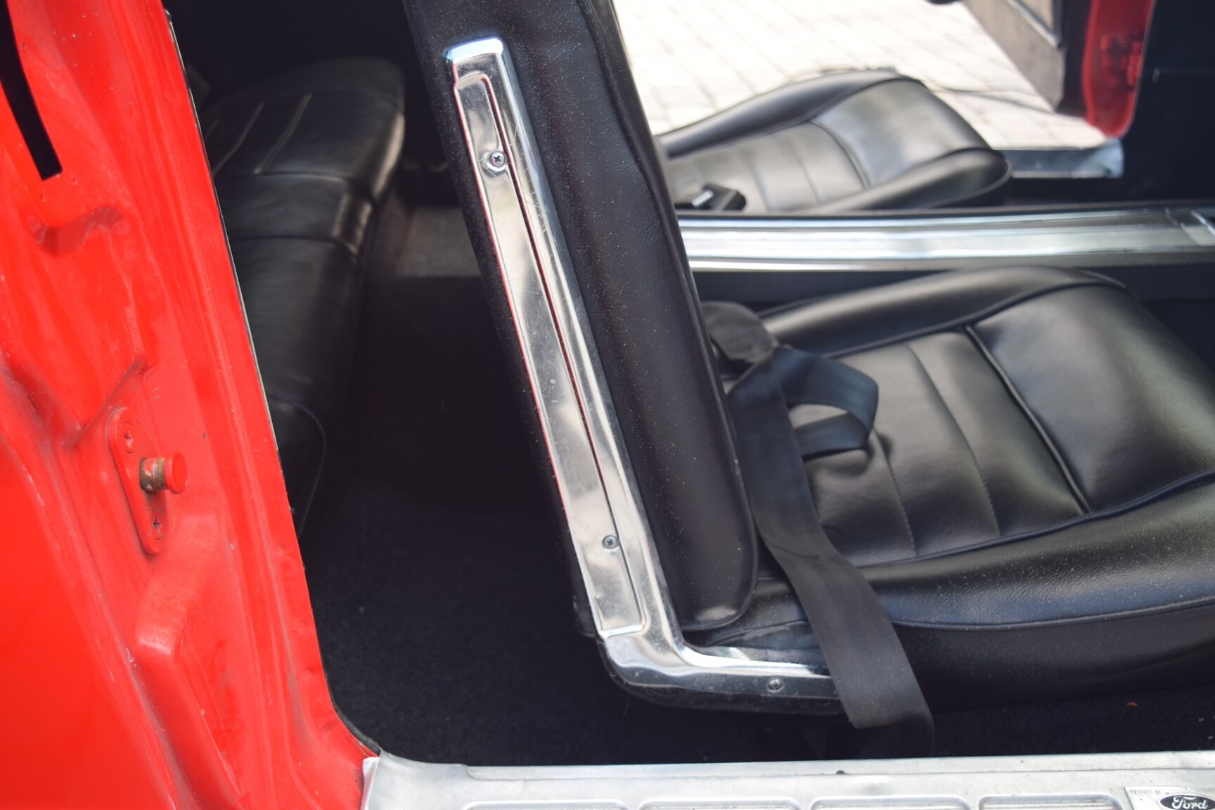 Interiörbild 1965 Ford Mustang 