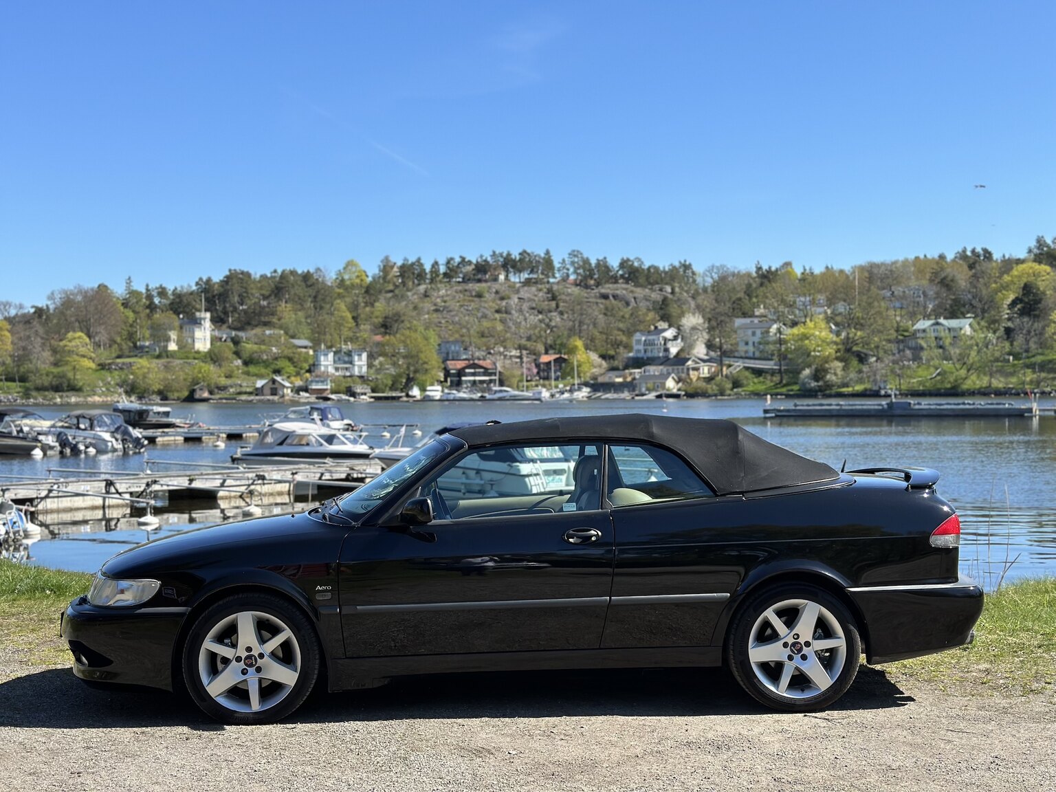 Exterior image of 2003 SAAB 9-3 Aero Turbo Cabriolet
