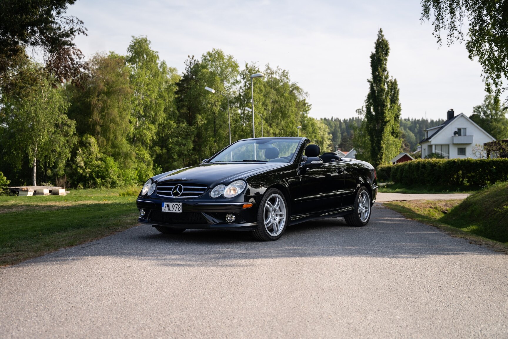 Exteriörbild på 2009 Mercedes-Benz CLK 550