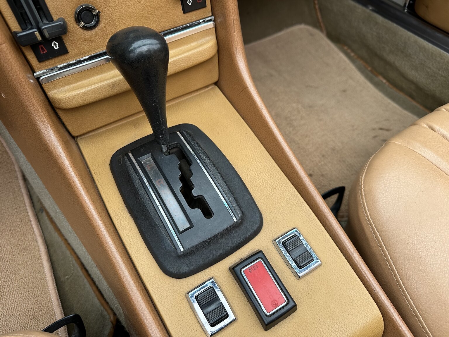 Interiörbild 1973 Mercedes-Benz 450 SL