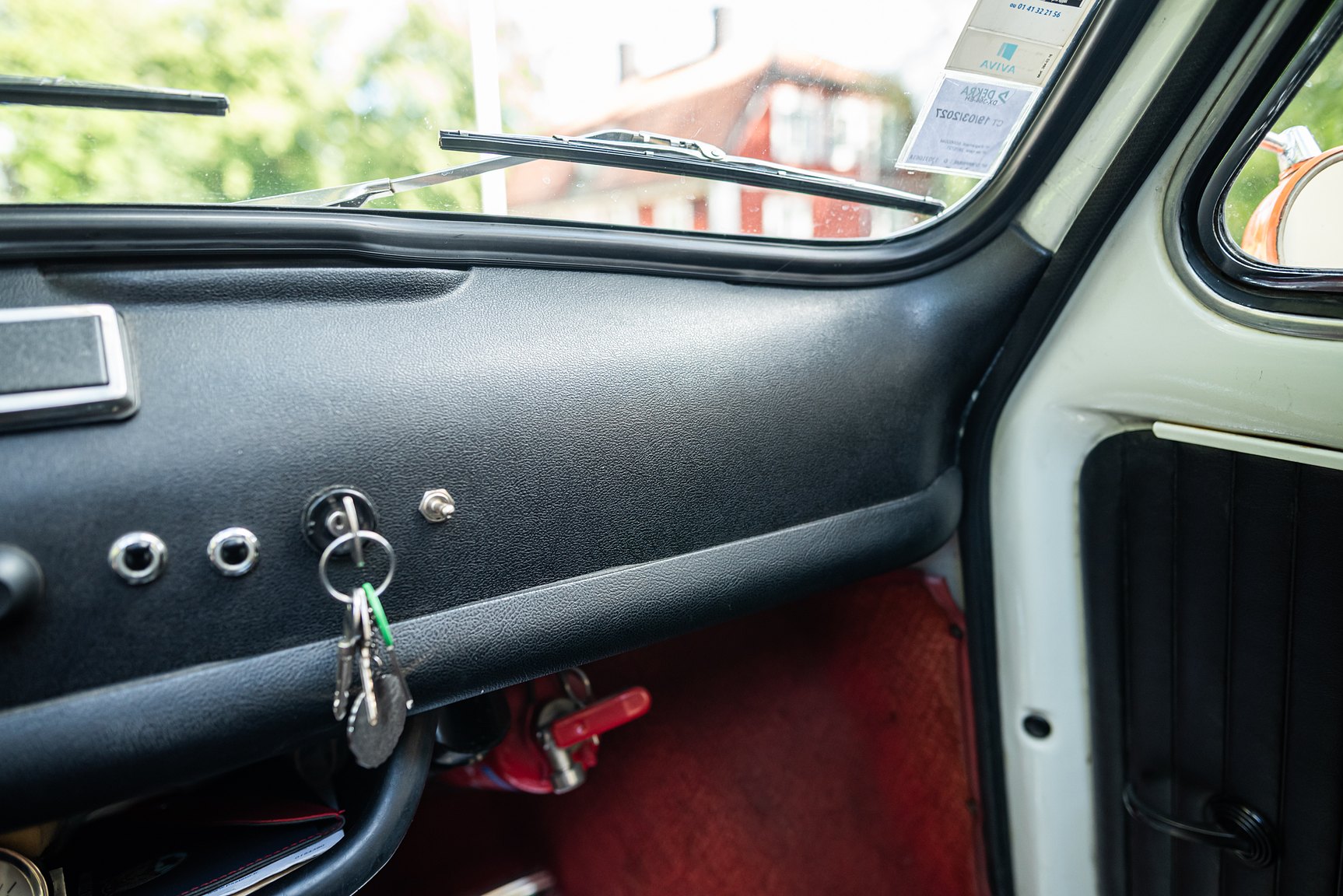 Interior image of 1971 FIAT 500 "Superiore"