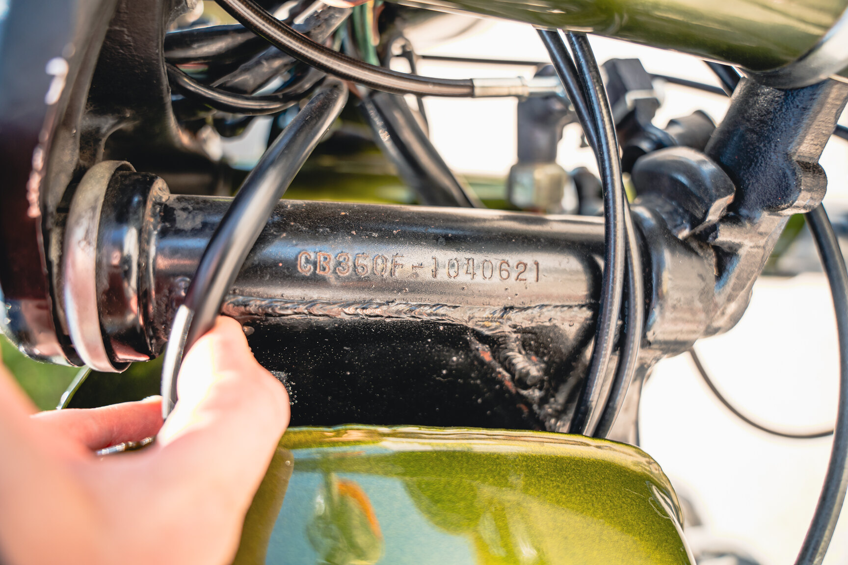 Exteriörbild på 1973 Honda CB 350 Four