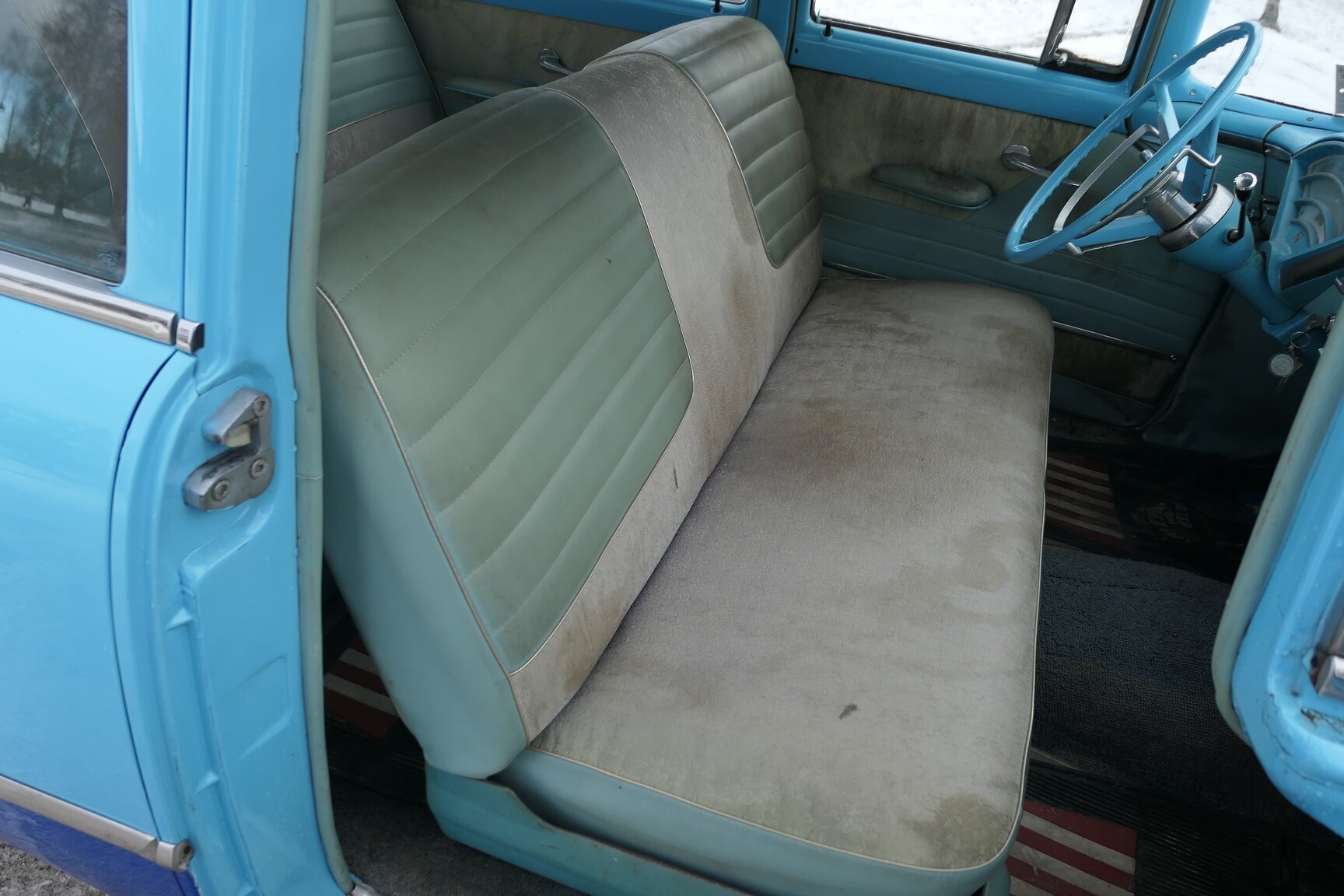 Interiörbild 1956 Mercury Custom 5.1 V8