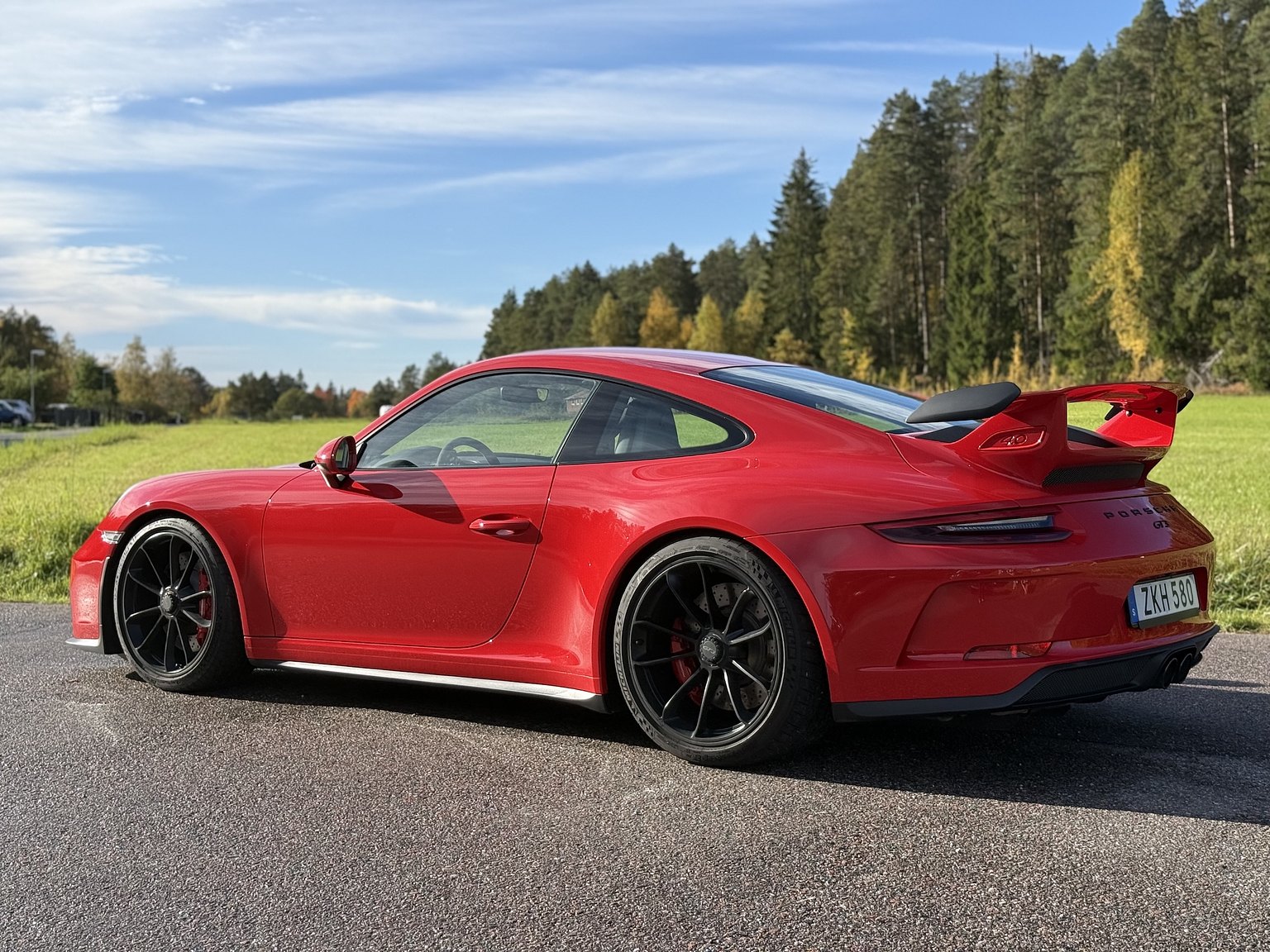 Exteriörbild på 2018 PORSCHE 911 GT3 (14)