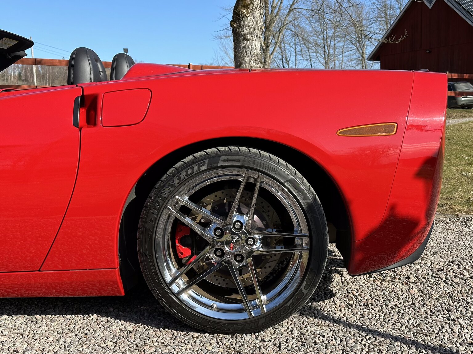 Exteriörbild på 2005 Corvette C6 Z51 Cabriolet