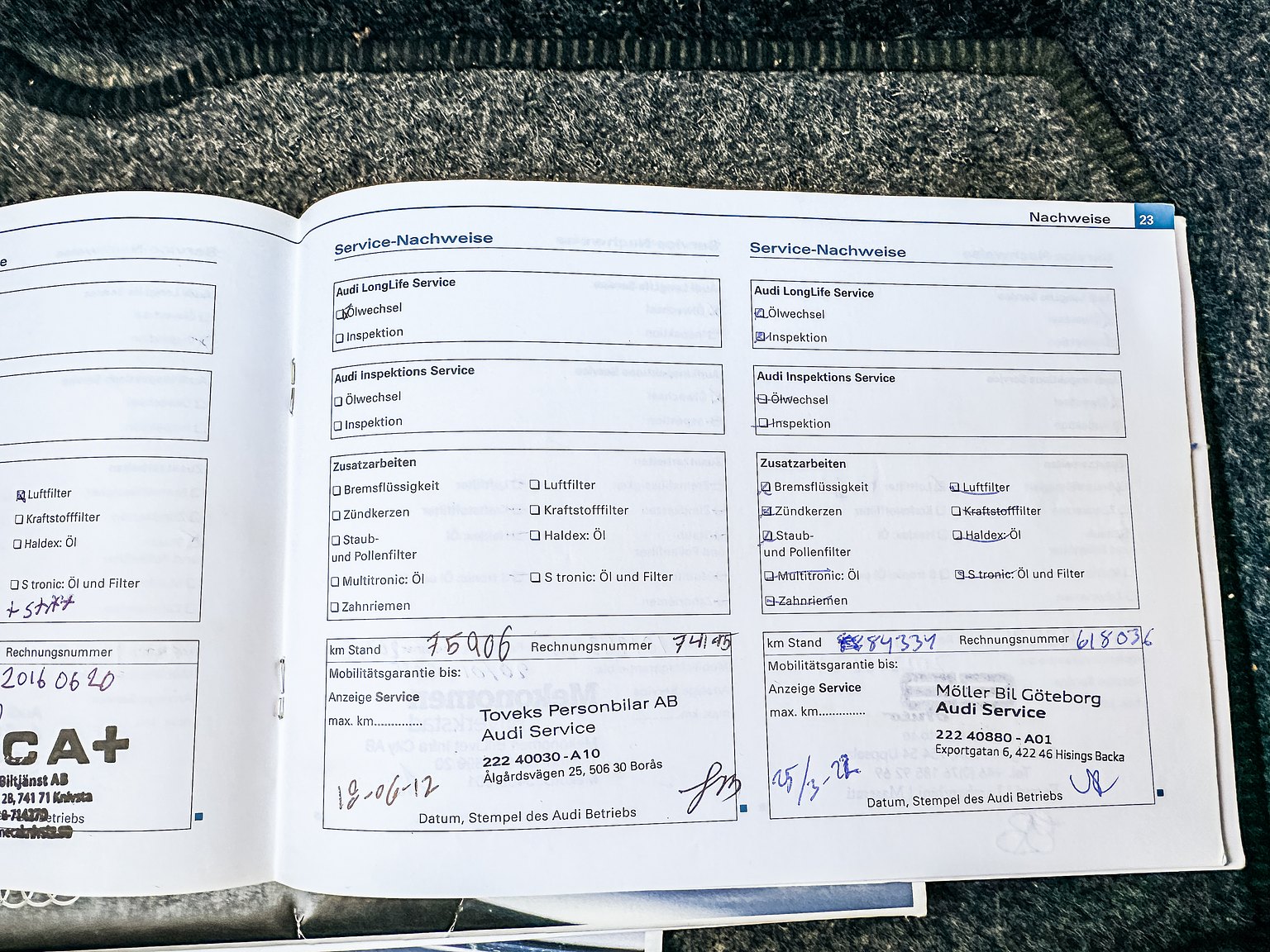 Documentation for 2008 Audi R8 4.2 V8 Turbo Manuell