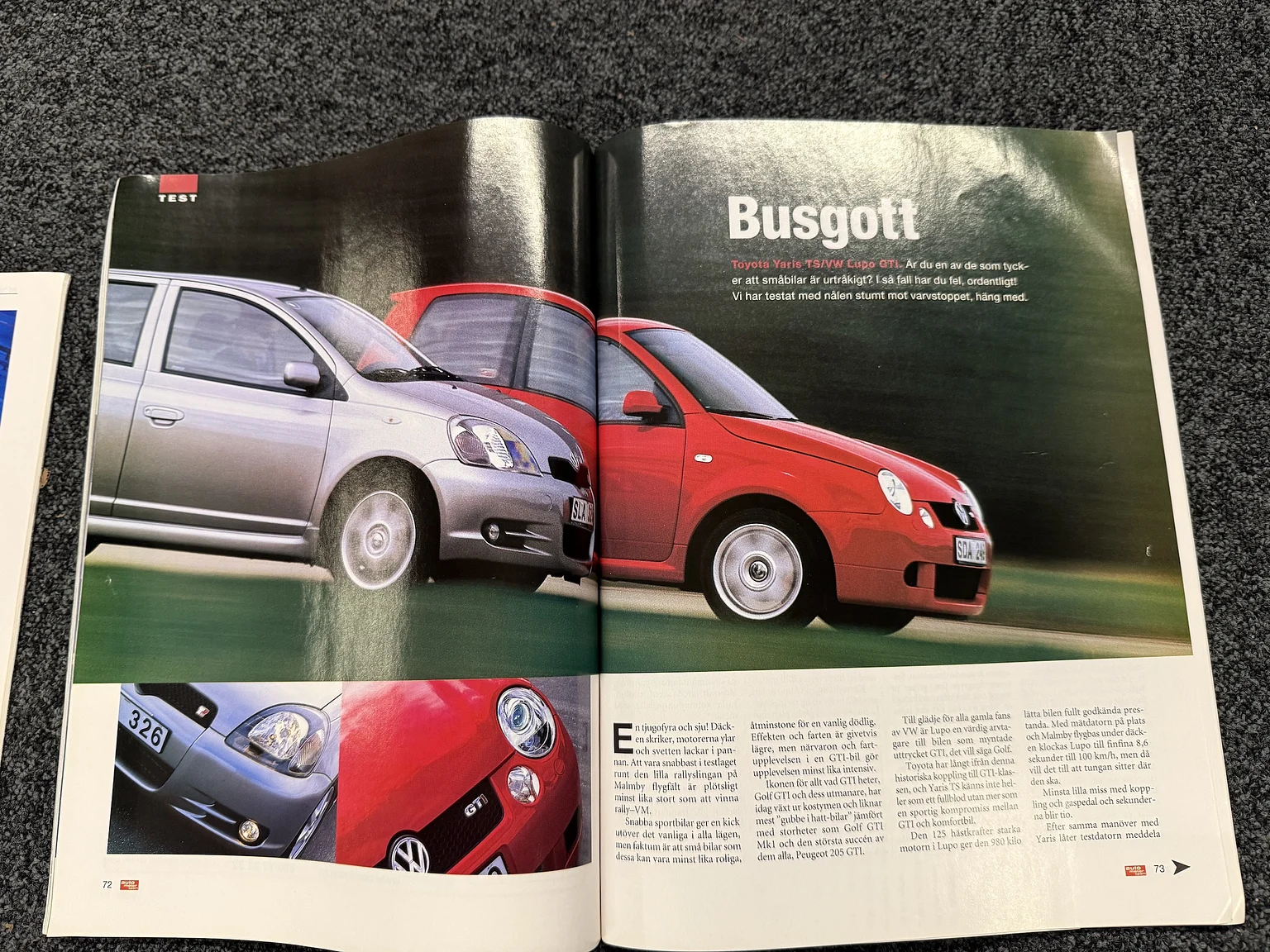 Dokumentation för 2000 VW LUPO GTI 2001 (14)