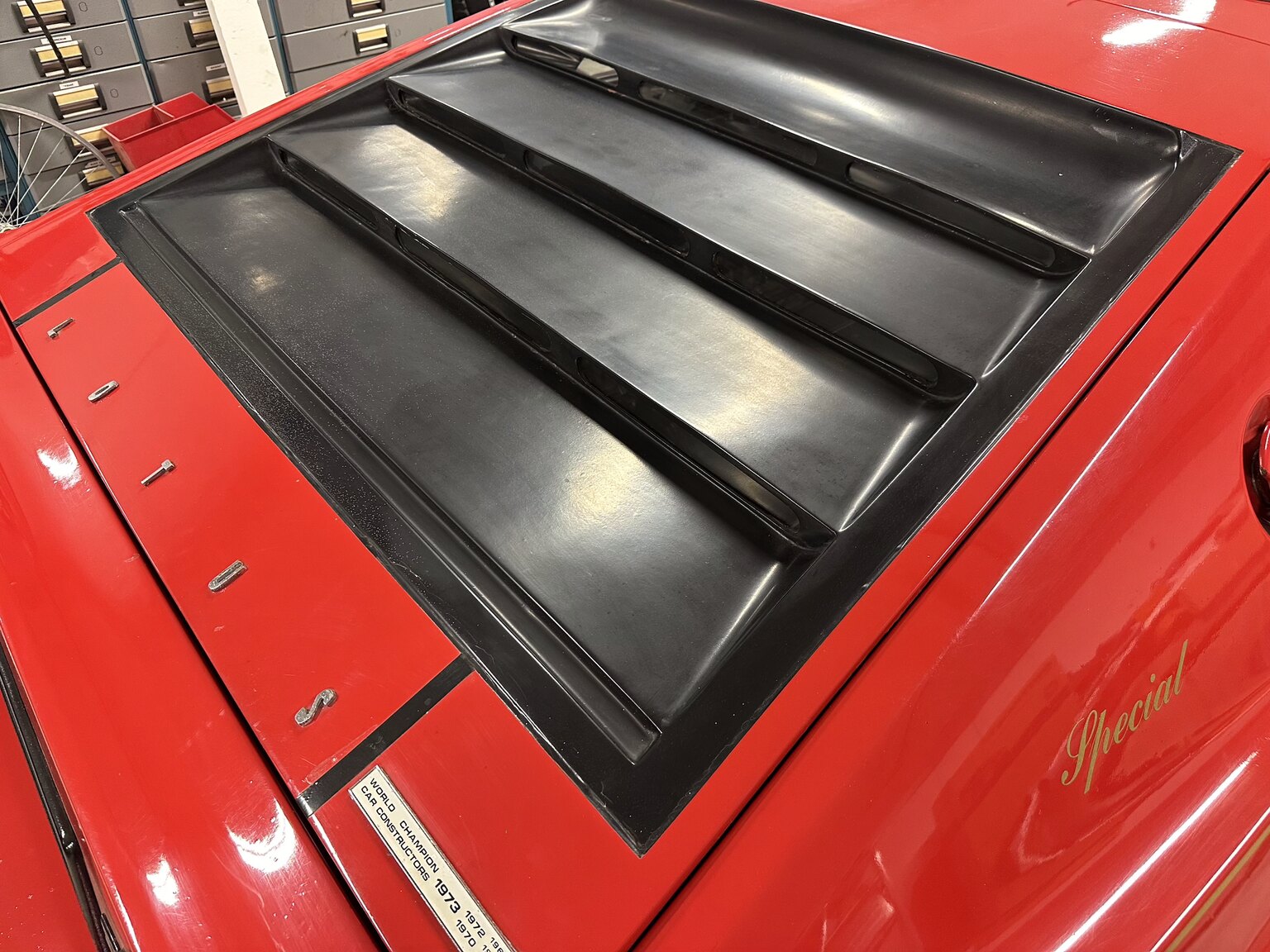 Exteriörbild på 1977 Lotus Esprit S1