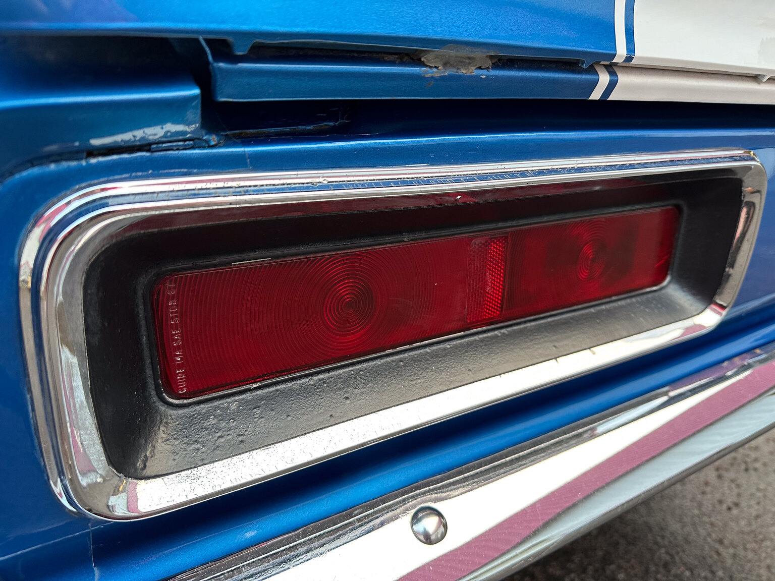 Exteriörbild på 1968 Chevrolet Camaro - Ett sista race