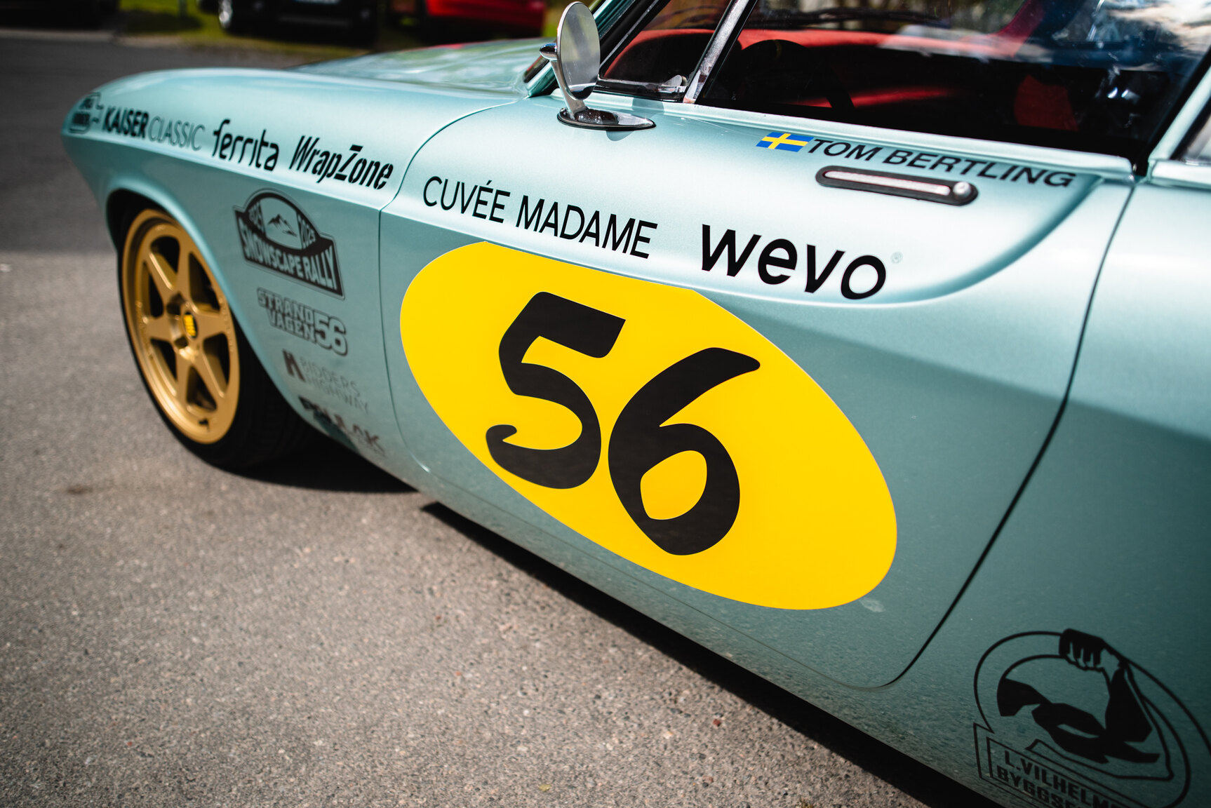 Exteriörbild på 1966 Volvo P1800 V8 Custom