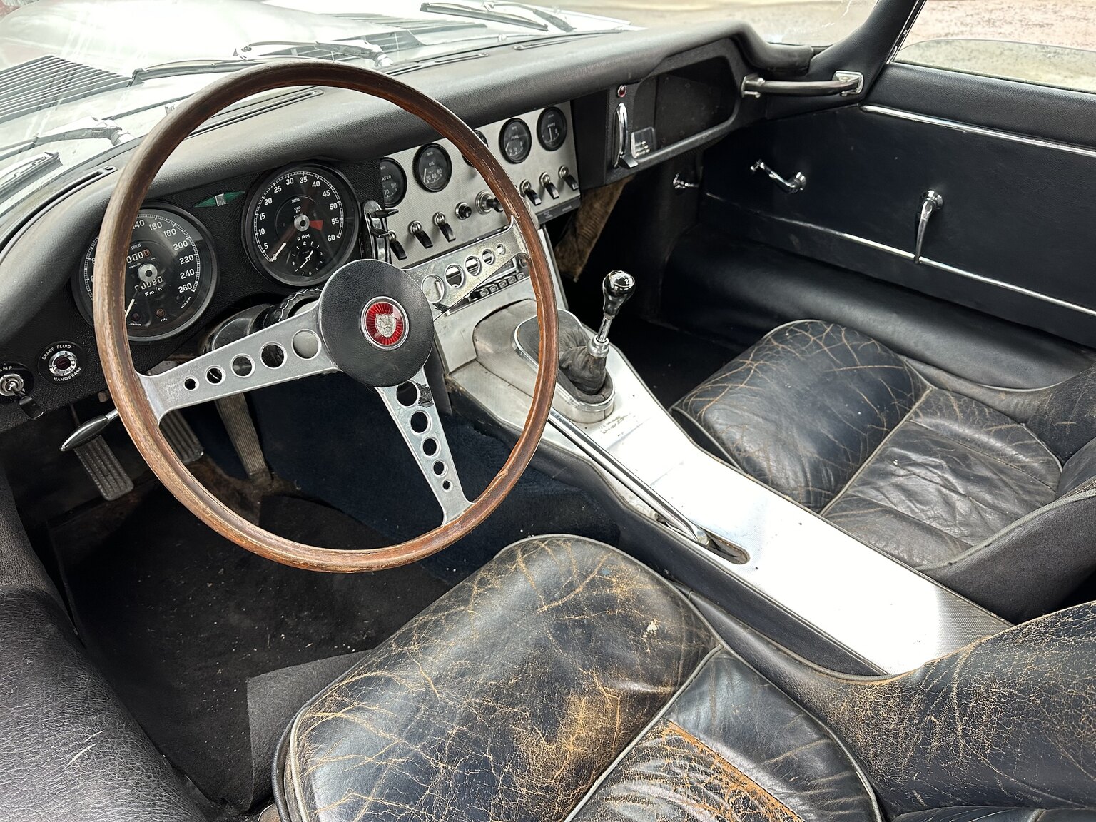 Interior image of 1962 Jaguar E-Type 3.8 Series I