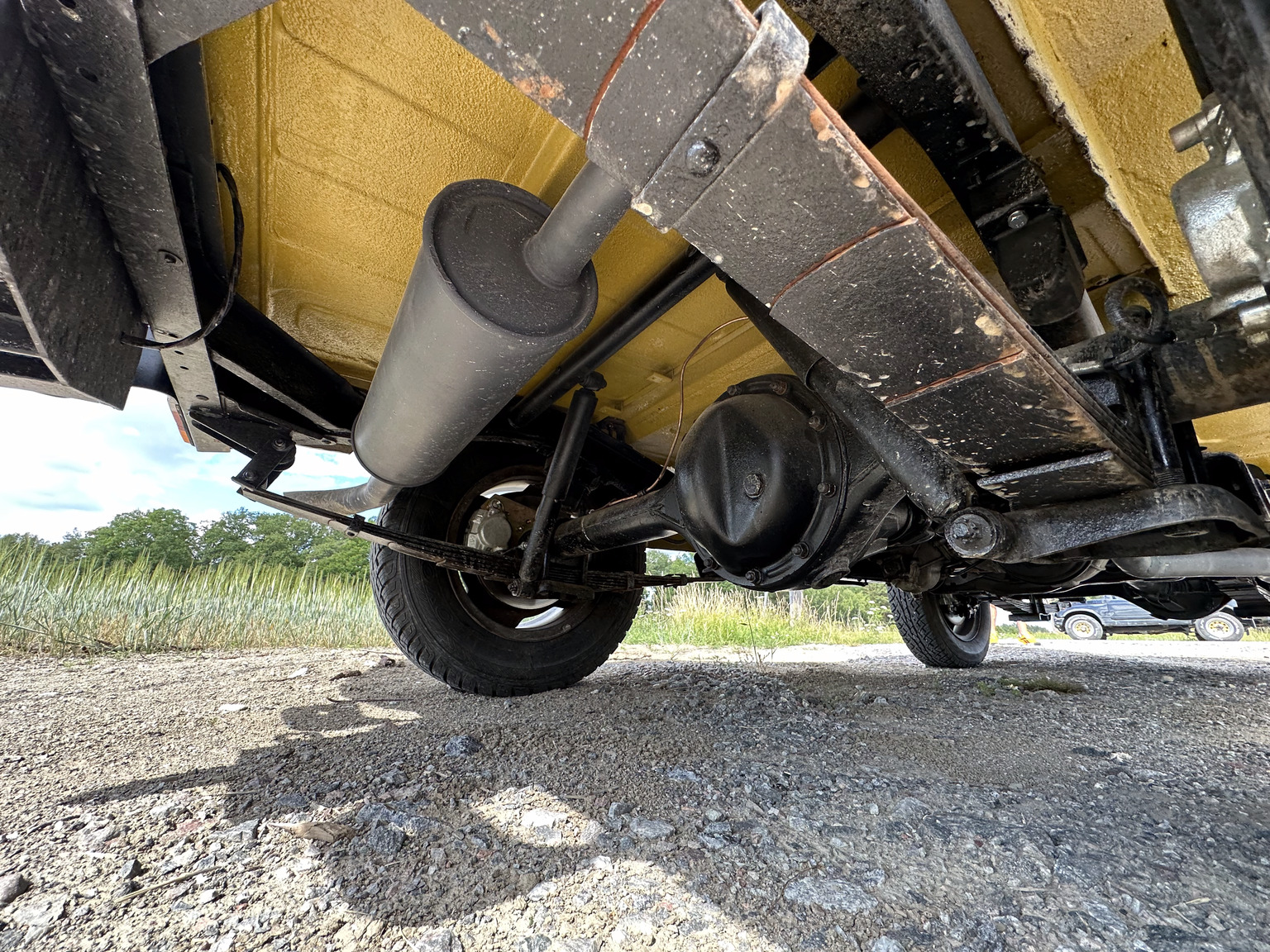 Image of 1976 Toyota Land Cruiser BJ40 mechanics
