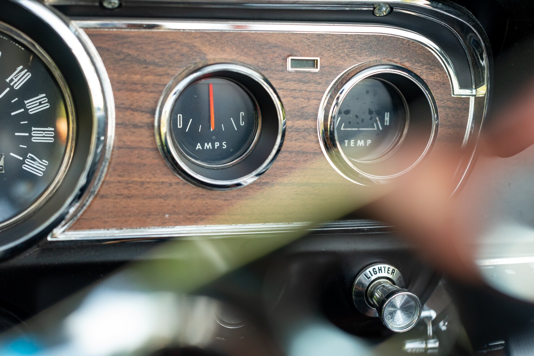 Interiörbild 1966 Ford Mustang Convertible