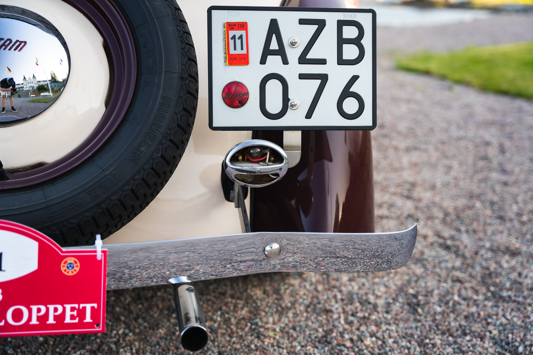 Exteriörbild på 1938 American Bantam Model 30 Coupé