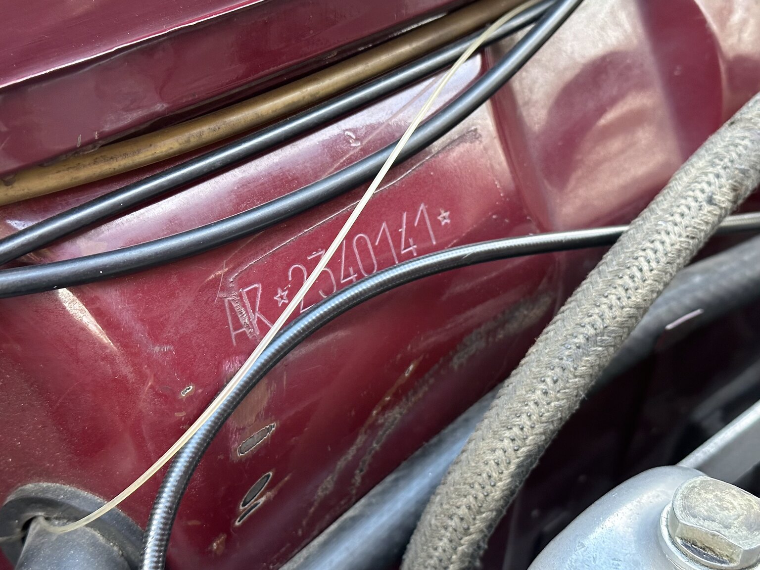 Image of 1973 Alfa Romeo Berlina 2000 mechanics