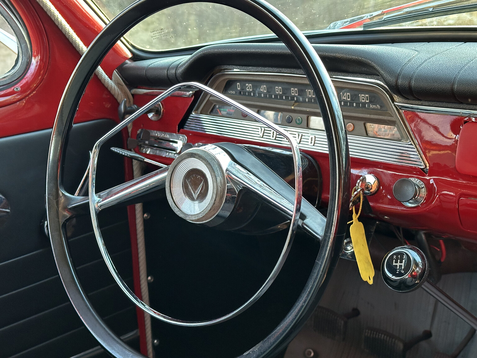 Interiörbild 1965 Volvo PV 544 Sport