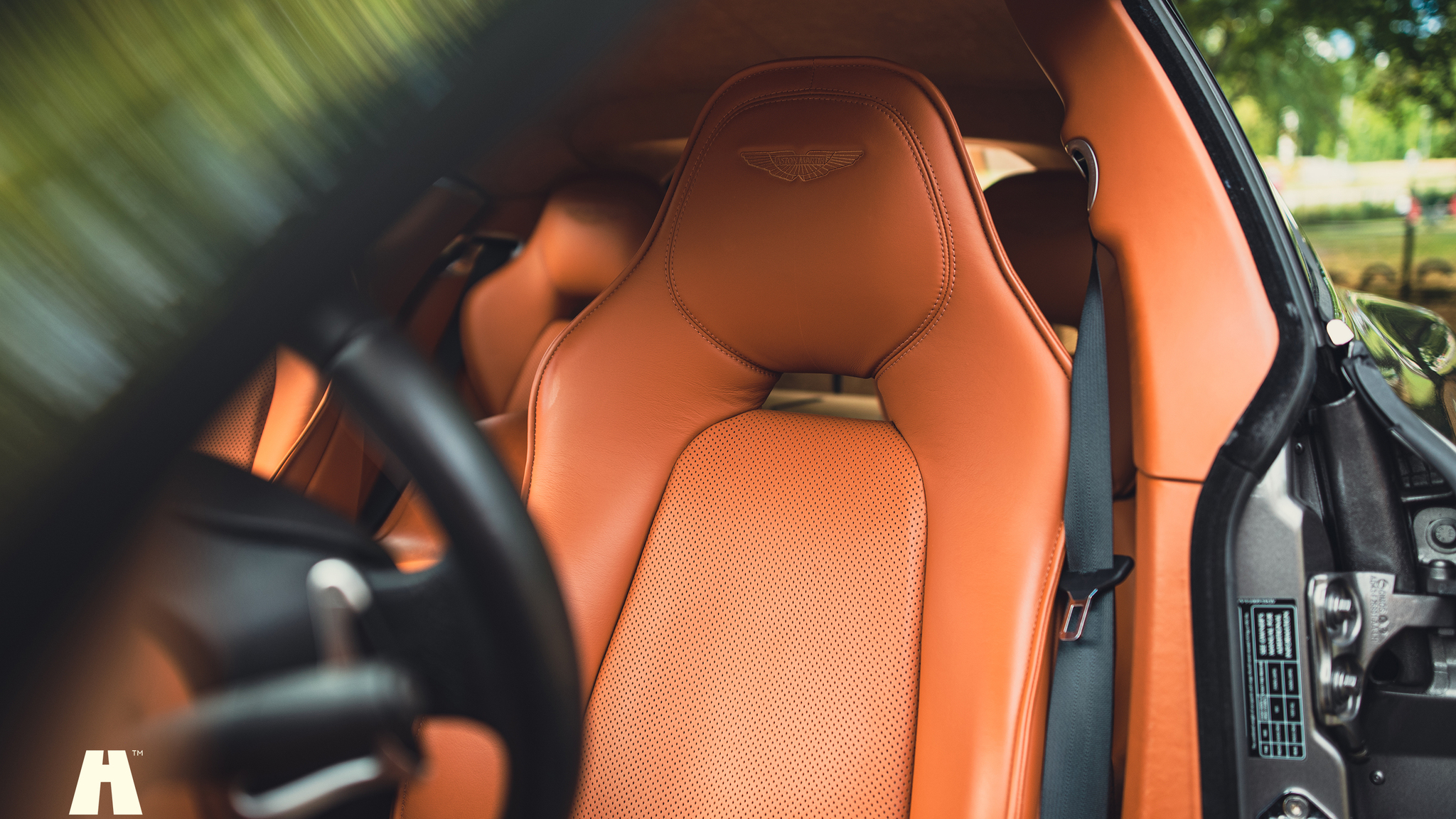Interiörbild 2014 Aston Martin Rapide S
