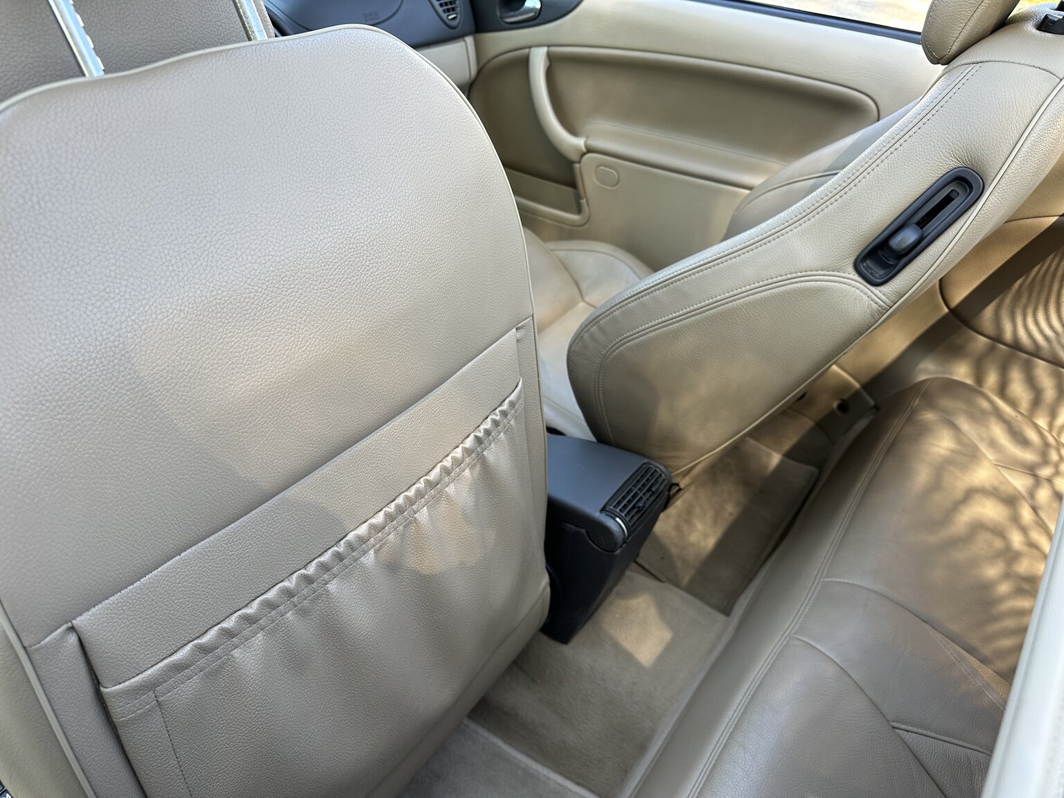 Interiörbild 2003 SAAB 9-3 Aero Turbo Cabriolet