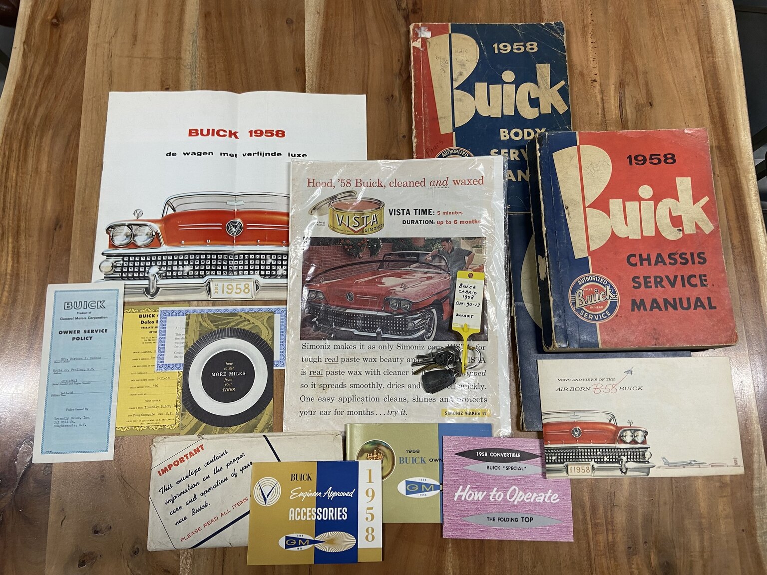 Dokumentation för 1958 Buick Special