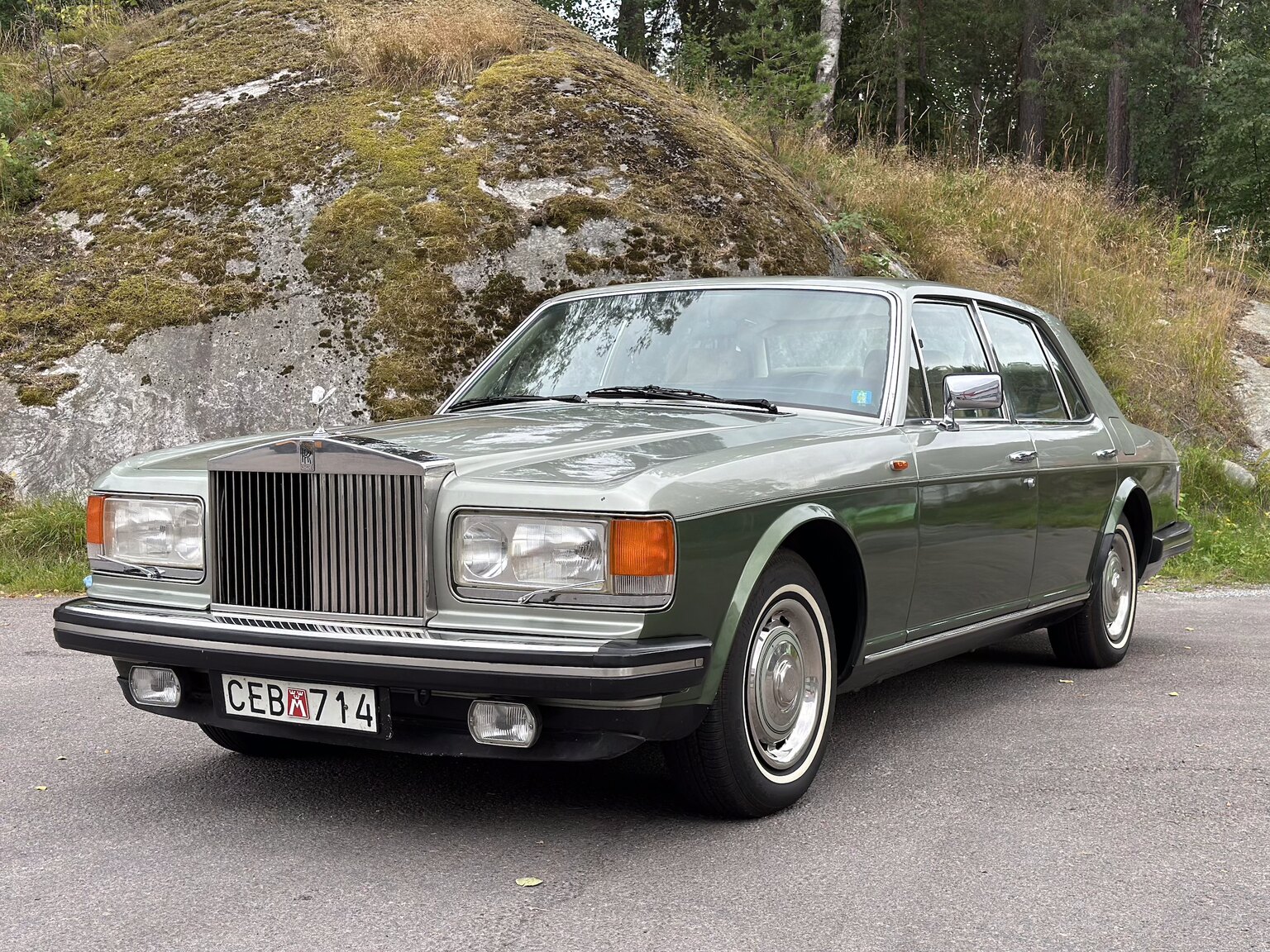 Exteriörbild på 1982  Rolls Royce Silver Spirit