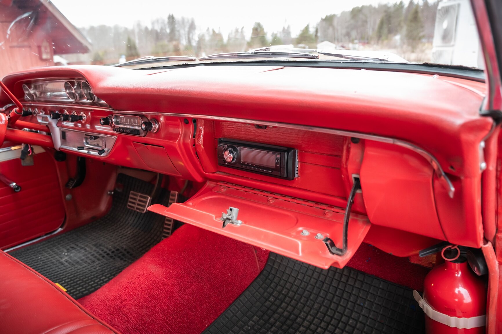 Innenraumfoto von 1962 Ford Galaxie 500 Sunliner