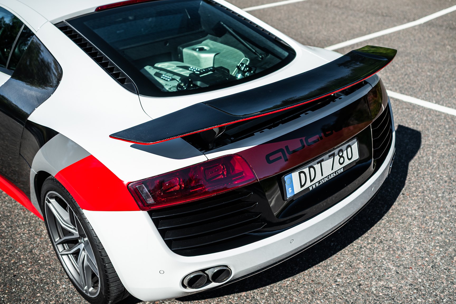 Exteriörbild på 2008 Audi R8 4.2 V8 Turbo Manuell