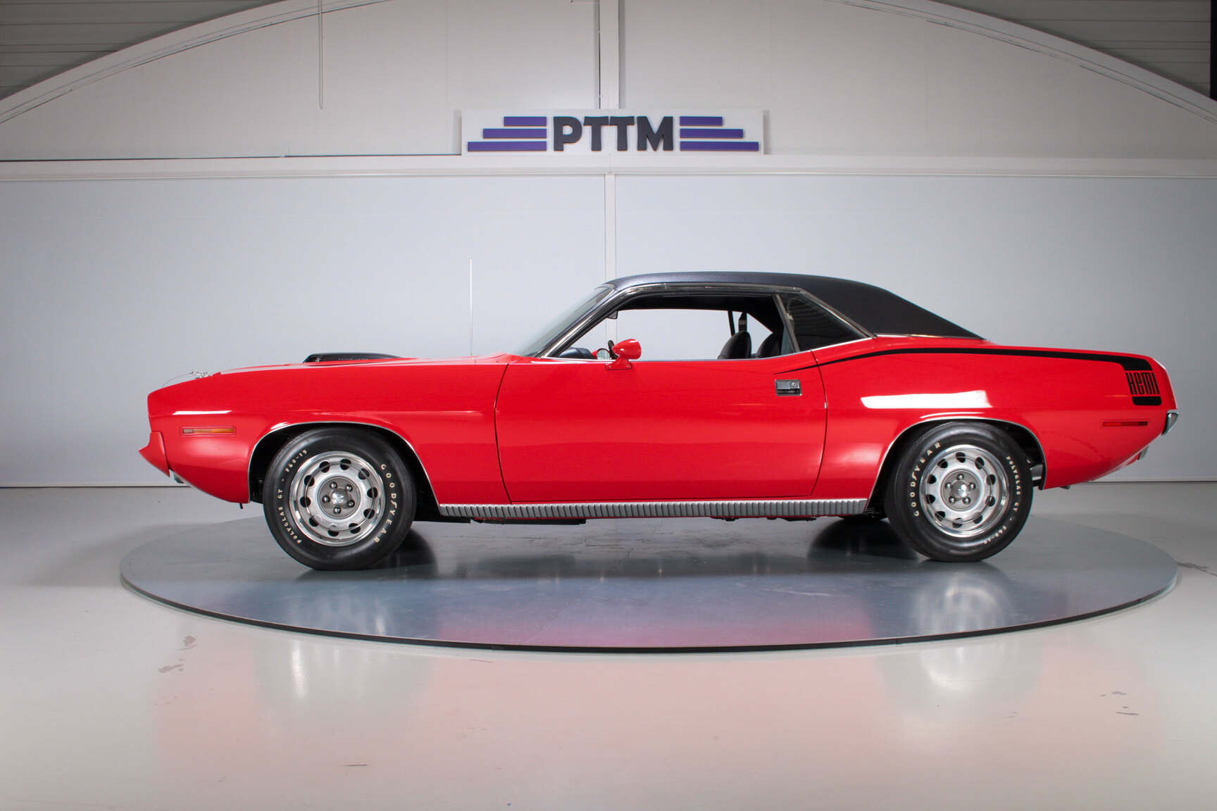 Exteriörbild på 1970 Plymouth Hemi Cuda