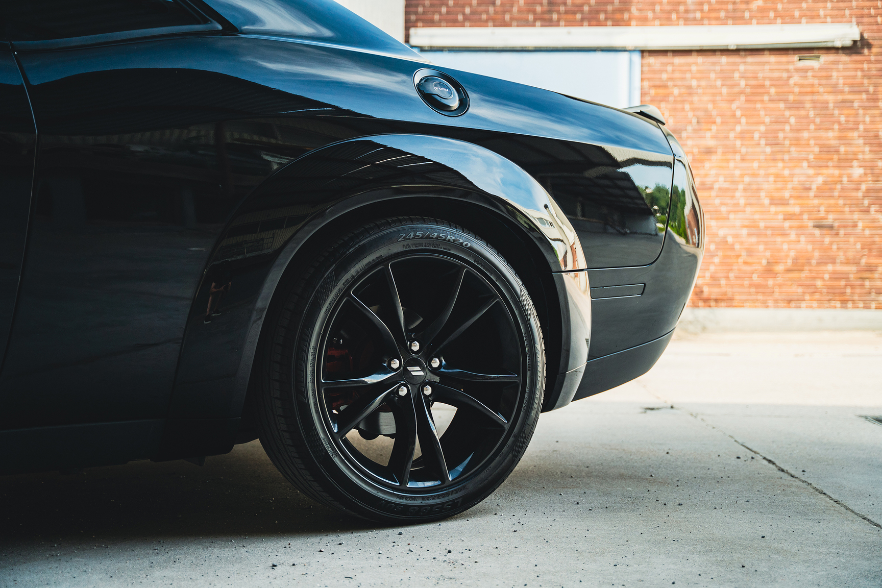 Exterior image of 2018 Dodge Challenger Wide Body