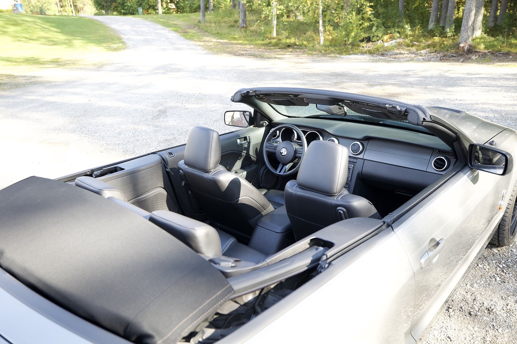 Exteriörbild på 2008 Ford Mustang Shelby GT500 Convertible Manuell