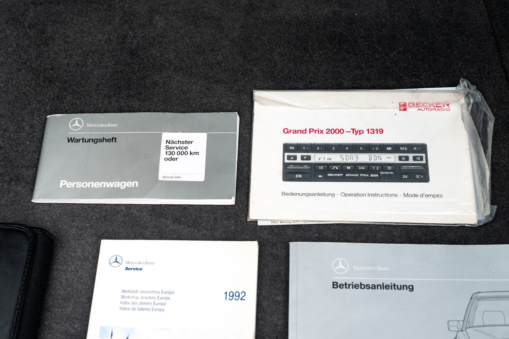 Dokumentation, 1993 Mercedes-Benz 400 E (3)