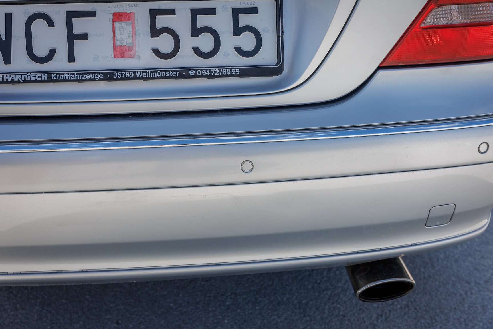 Exteriörbild på 2000 Mercedes-Benz CL600