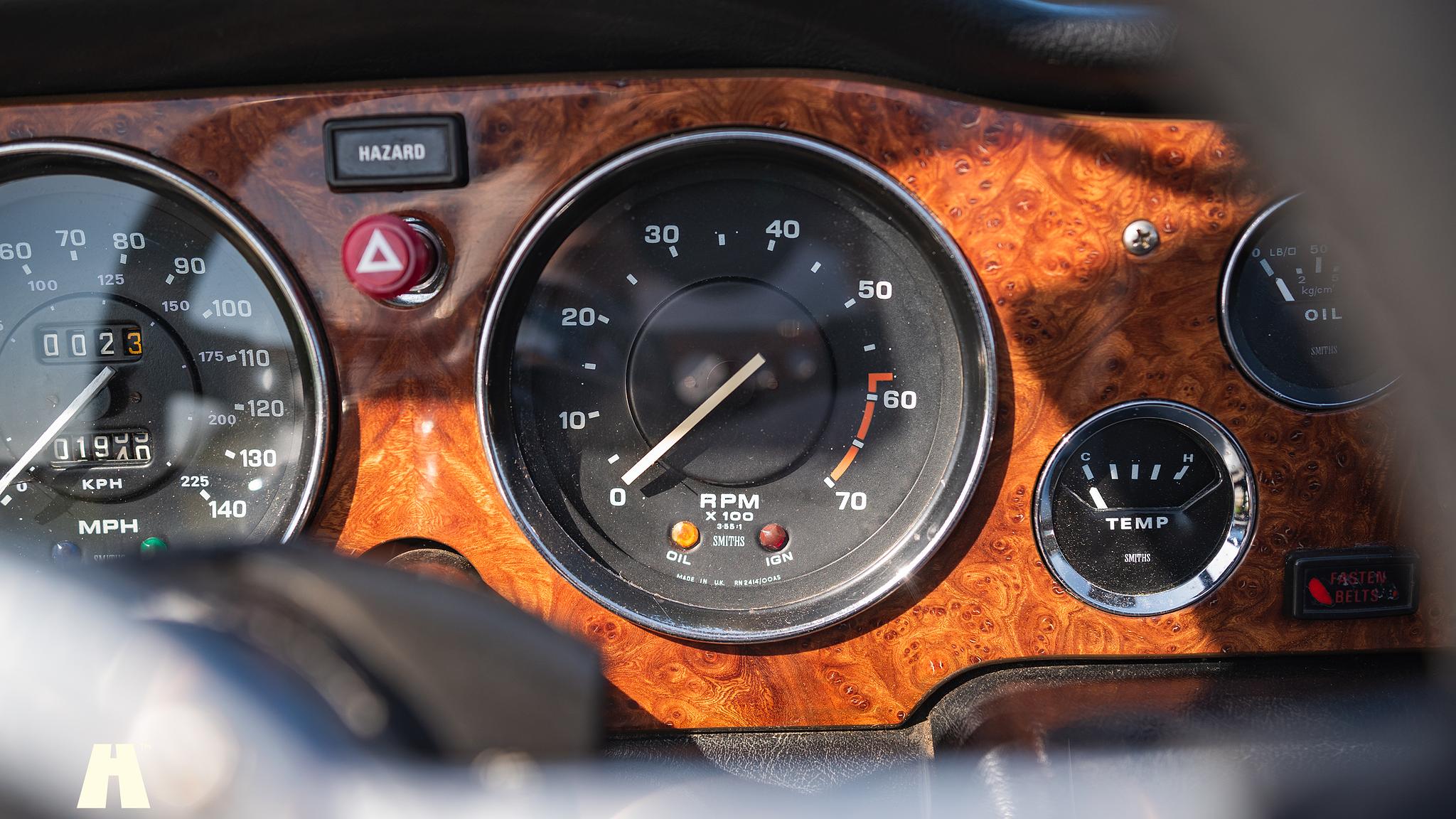 Interiörbild 1974 Triumph TR6 (18)