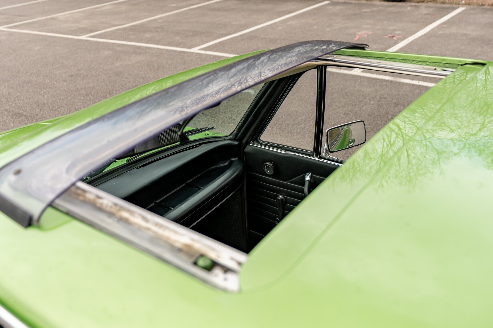 Interiörbild 1975 BMW 2002