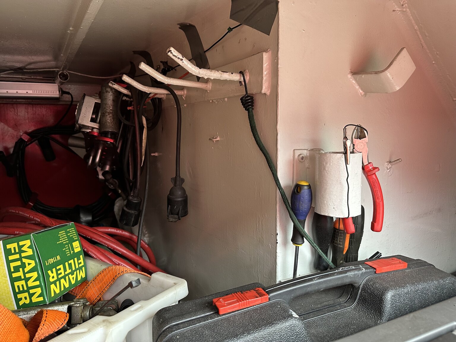 Interiörbild 1983 Volkswagen LT46 bärgare (34)