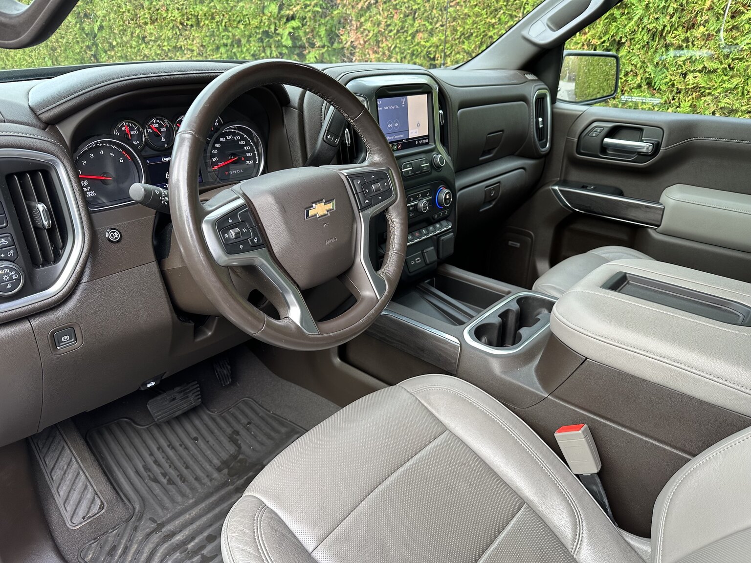 Interiörbild 2019 Chevrolet Silverado LTZ