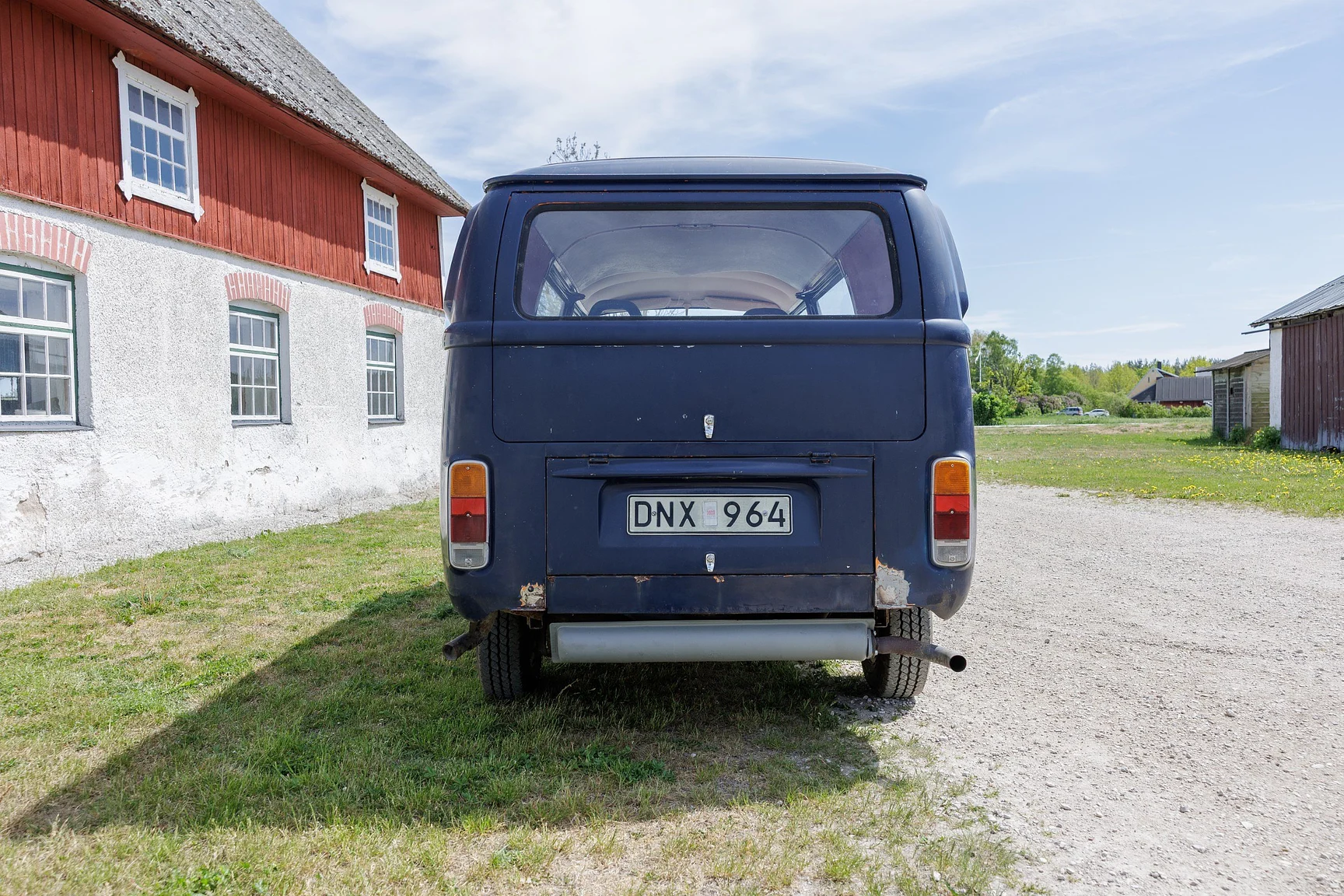 Exteriörbild på 1973 Volkswagen Typ 2 Transporter T2 (8)