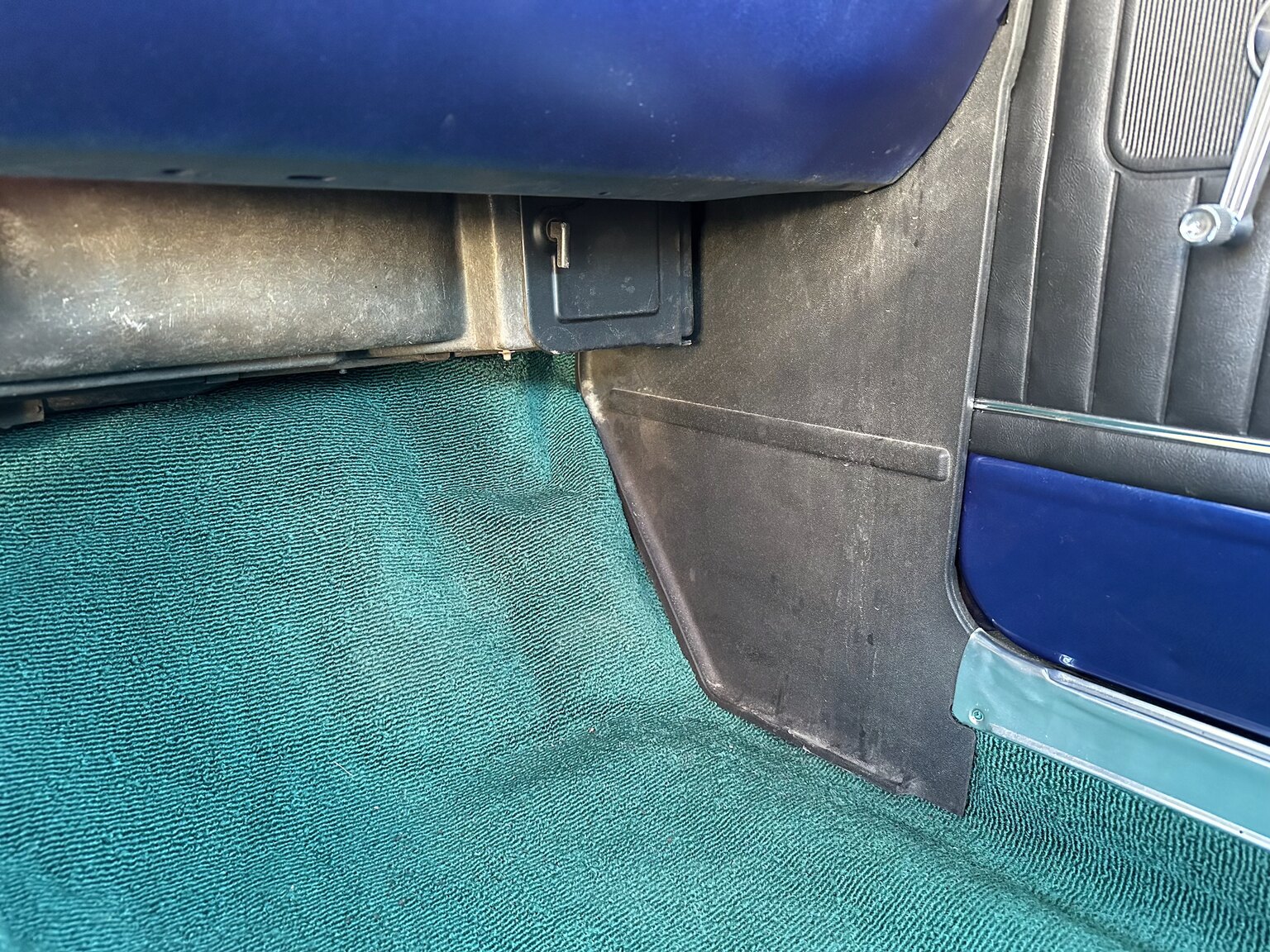 Interiörbild 1965 Ford Mustang Fastback 351W (27)