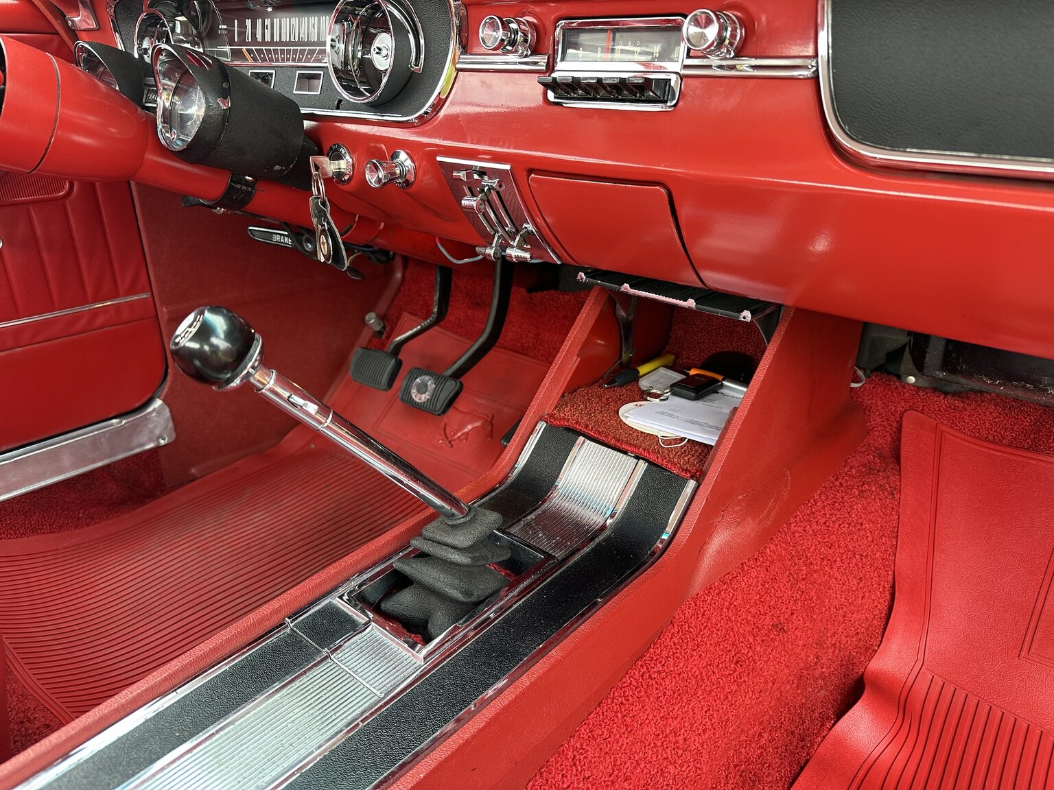 Innenraumfoto von 1965 Ford Mustang HT