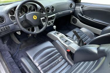 Interior image of 2001 Ferrari 360 Modena V8 Manual