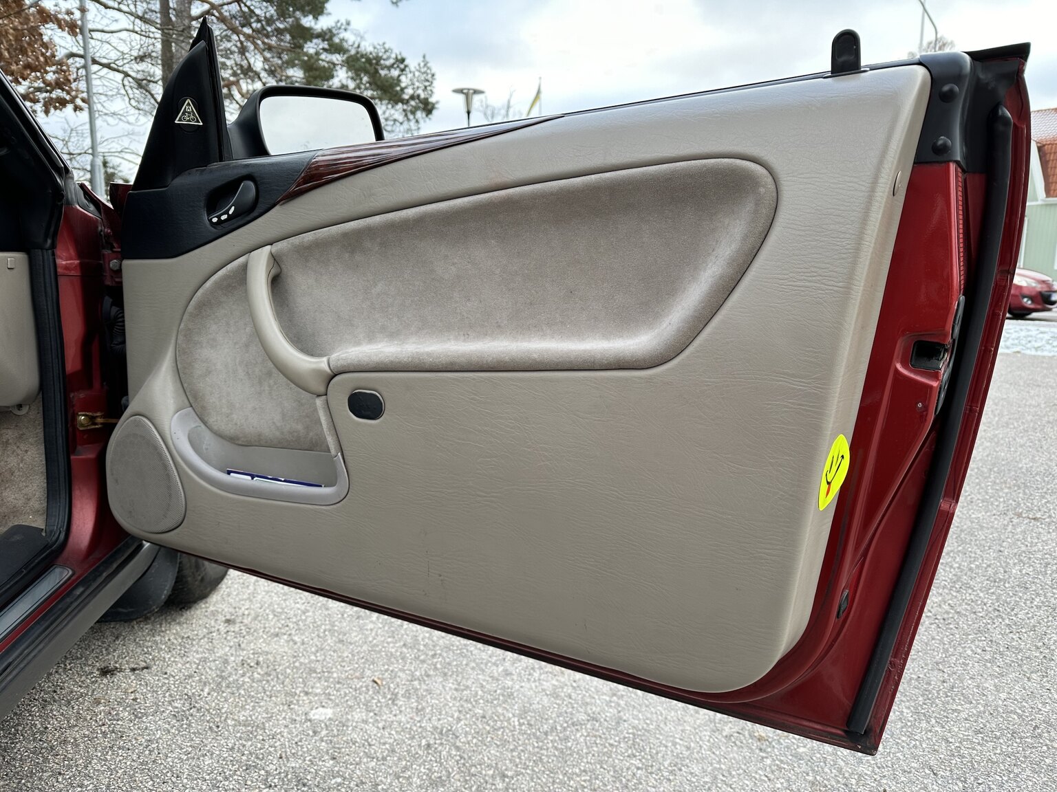 Interiörbild 1997 Saab 900 Cabriolet - En ägare