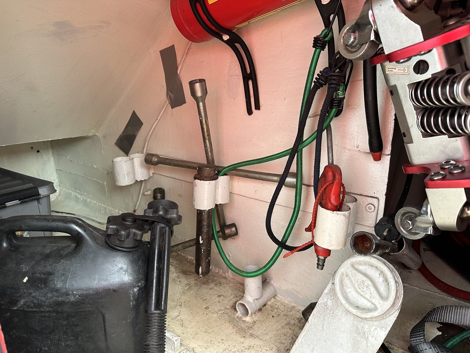 Interiörbild 1983 Volkswagen LT46 bärgare (38)