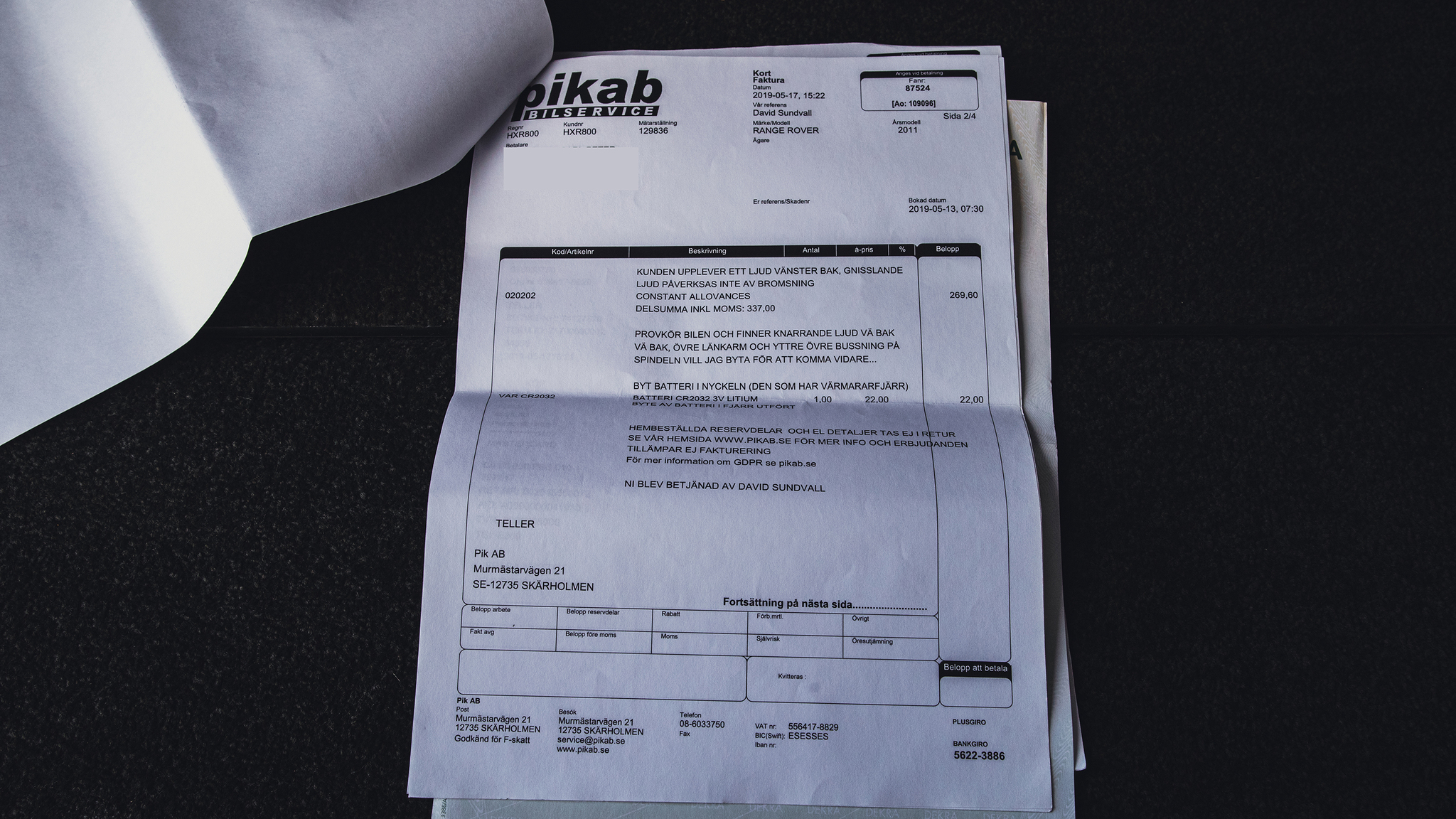 Documentation for 2011 Range Rover TDV8 Autobiography  (39)