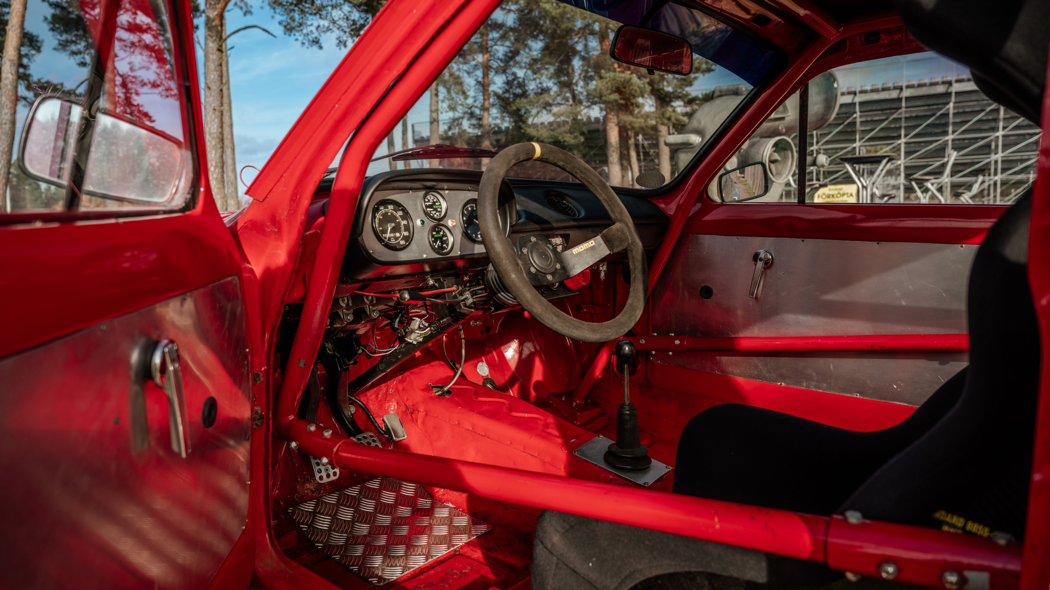 Interiörbild 1972 Ford Escort MK1 Mexico