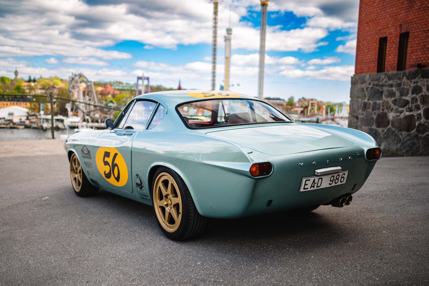 Exteriörbild på 1966 Volvo P1800 V8 Custom