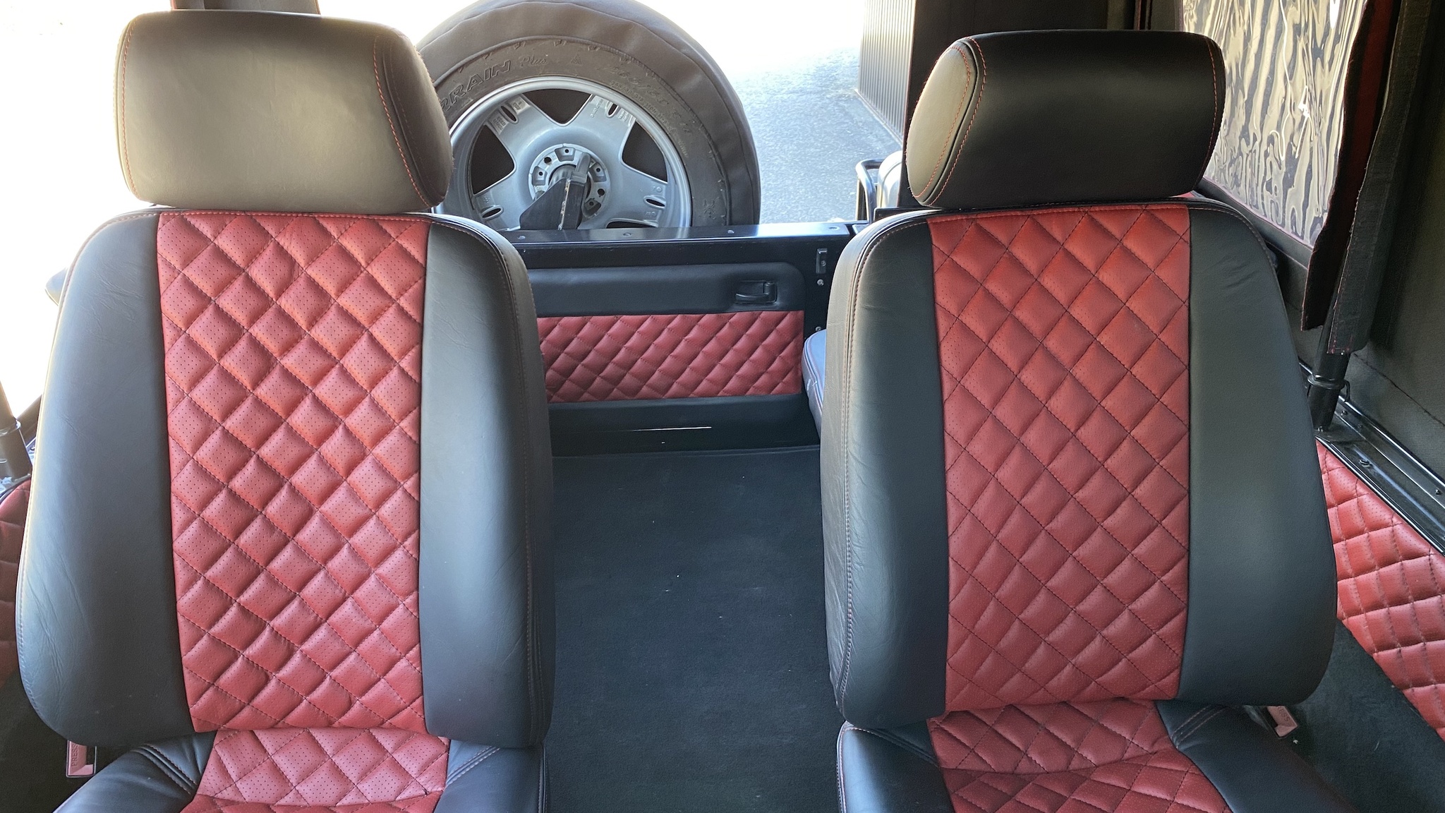 Interiörbild 1996 Mercedes G230 STEYR-PUCH Automat