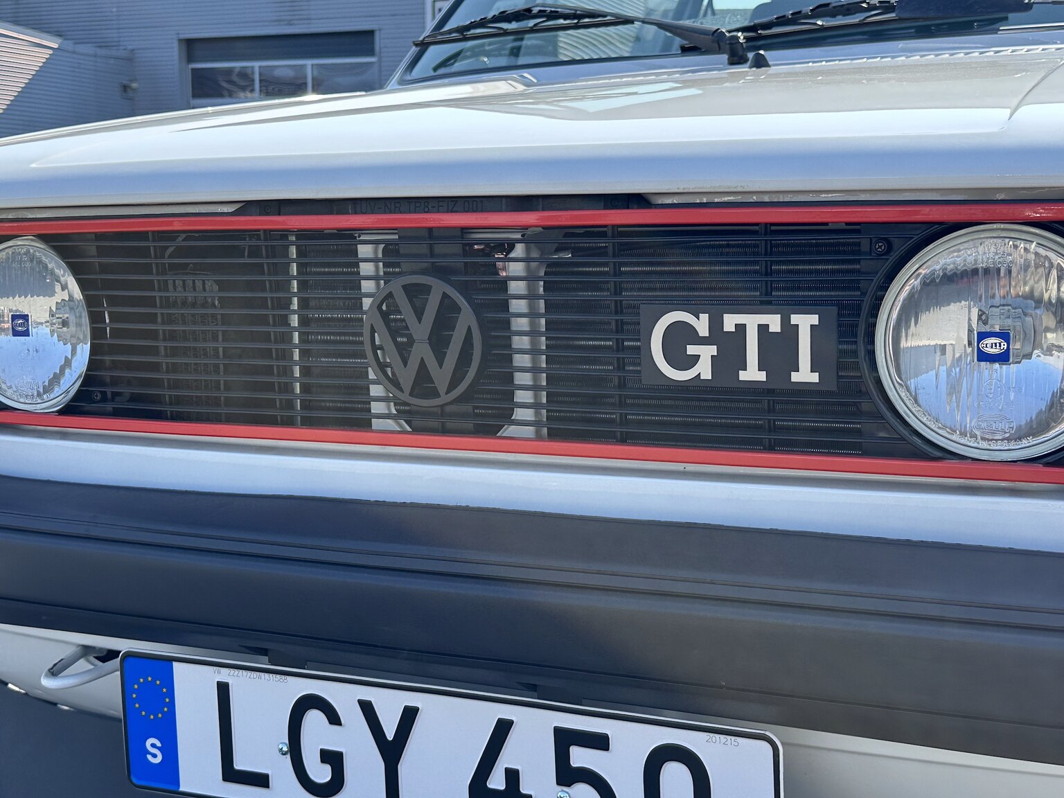 Exterior image of 1983 Volkswagen Golf GTI