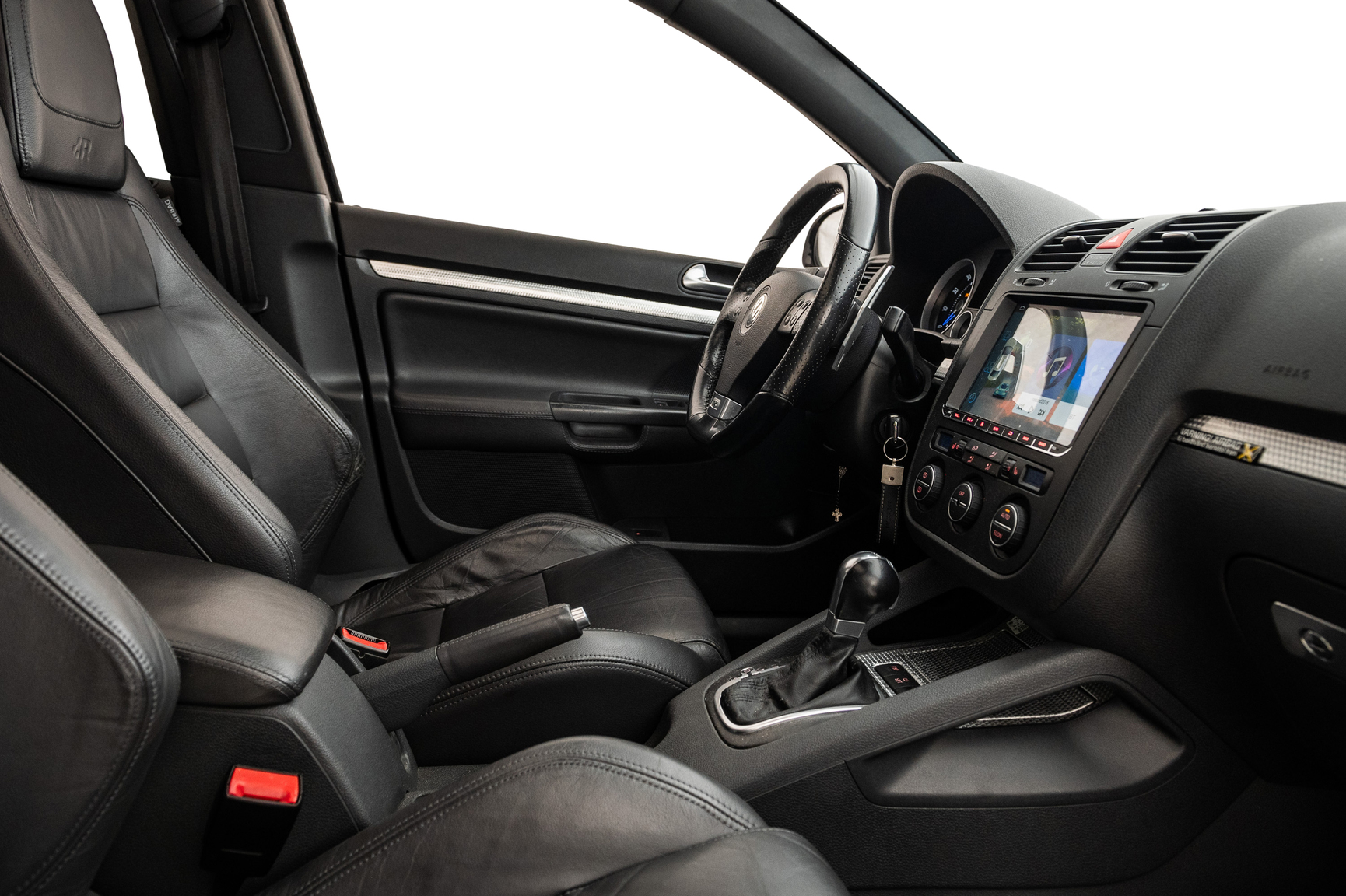 Interiörbild 2006 Volkswagen Golf R32 (7)