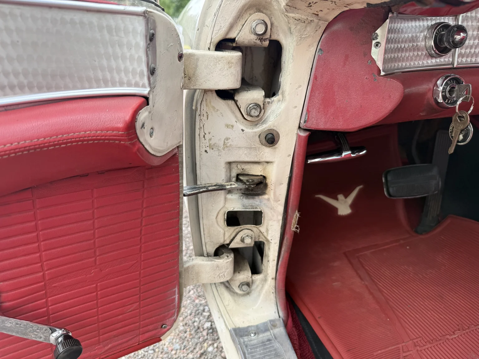 Interiörbild 1957 Ford Thunderbird (9)